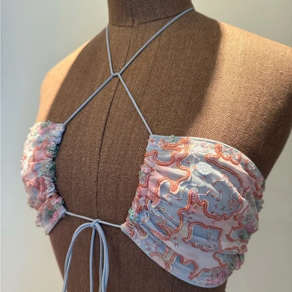 FOR LOVE & LEMONS Monique Bra Top (NWT) - Picture 3 of 9